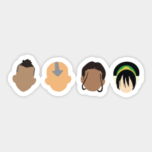 AvatarGaang Minimalist Face Sticker